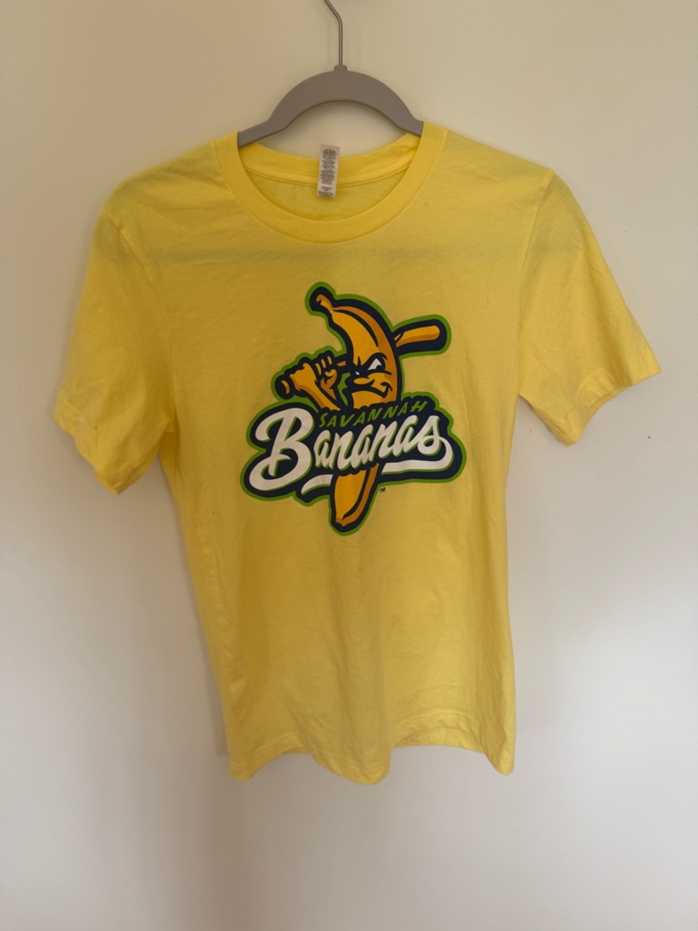 Bella Canvas Yellow Savannah Bananas Graphic Tee